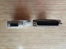TWO (2) D-Sub Serial DB9 9-Pin Female to DB25 25-Pin Male Adapter picture