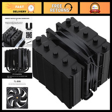 High-Performance CPU Cooler Dual Tower, 5 Heat Pipes, 110MM Fan, AMD/Intel Compa picture