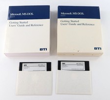 Microsoft MS-DOS 5.0 User's Guide and Reference W/ 5.25