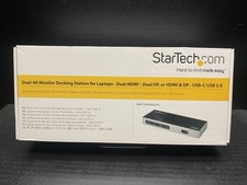 StarTech Dual-4K Monitoring Station For Laptops Hybrid USB-C & USB 3.0 DK30A2DH picture