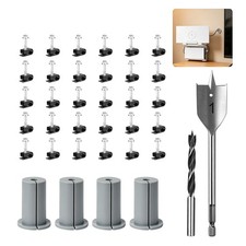 Starlink Cable Routing Kit Wall Grommet with Drill Bits Cable Clips Installation picture