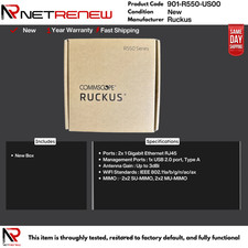 NEW R550 901-R550-US00 Ruckus   Wi-Fi 6 Access Point picture