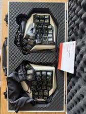 Angry Miao AM HATSU AM-05 Wireless Bluetooth Split Ergonomic Keyboard, EN QWERTY picture