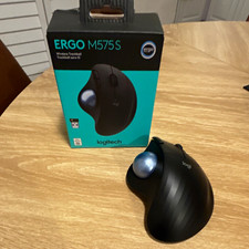 Logitech ERGO M575S Wireless Optical Trackball Mouse 2000 DPI 5Btn Black picture
