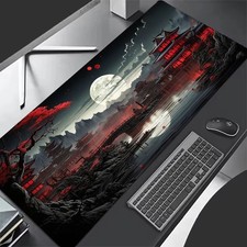 Starry Sky Moon XXL Mouse Pad Large Desk Mat Non-Slip Gaming Keyboard Pad picture