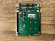 StarTech.com SAT32M225 M.2 SSD to 2.5in SATA Adapter Converter with Open Frame picture
