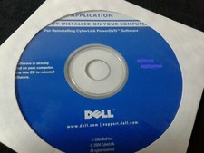 Dell Application For Reinstalling Cyberlink Power DVD Software 2004 Sealed picture