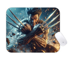 Logan Wolverine X-Men Comic Desk Mat Action Superhero Gaming Pad picture