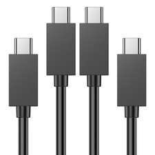 KOOWOD PS5 Controller Charger – 2 Pack 5FT OEM Original 3A 5 feet, Black picture