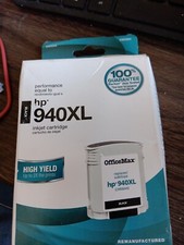 OfficeMax Black High Yield Ink Cartridge Compatible with HP 940XL (C4906AN) 2011 picture