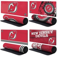 OFFICIAL NHL NEW JERSEY DEVILS GAMING OFFICE DESK PC KEYBOARD MOUSE MAT PAD picture