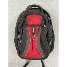 SwissGear Backpack Unisex L Black Red ScanSmart Laptop Airflow Travel School picture