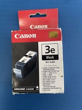  Canon BCI-3e BCI-3ebk BK Black Ink GENUINE NEW picture