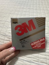 3M 3.5” DS/HD High Density Floppy Disks Sealed 1993 Bonus Pack picture