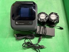 Zebra GK420d Thermal Label Printer USB Ethernet Tested Working w/ Power & Labels picture