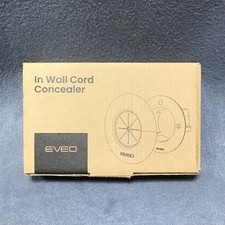 Eveo In Wall Cord Concealer Kit - Includes Grommets & Brackets For Low Voltage C picture
