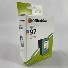 OfficeMax C9363WN HP 97 Tri-Color Ink Printer Cartridge Open Box picture