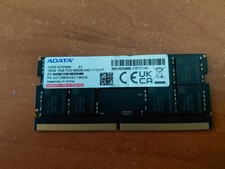 1x16GB ADATA DDR5-5600 SODIMM Laptop RAM Memory PC (AO1V56WCSV1-BKXS) (Bulk) picture