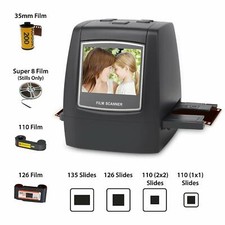 Film Scanner with 22MP Converts 126KPK/135/110/Super 8 Films, Slides, Negatives picture