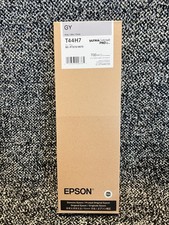 Genuine Epson PRO12 Gray Ink P7570 & P9570 New T44H7 Date: May 2029 picture