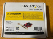 StarTech	4 Port PCI Express SuperSpeed USB 3.0 Card w/ SATA Power PEXUSB3S4 picture