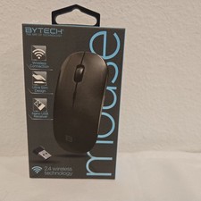 BYTECH Wireless Optical Ultra Slim Mouse-Black picture