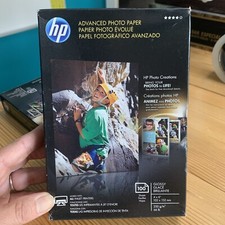 HP Advanced Photo Paper 4x6 Glossy Inkjet 100 Sheets Q6638A New picture