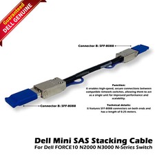 NEW Dell WYDVP Amphenol Mini SAS SFF-8088 to Mini SAS SFF-8088 Cable 0.25M picture
