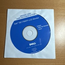 Dell LCD Monitor SE178WFP Resource CD User Drivers Excellent Condition picture