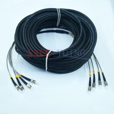 100M Field Outdoor Fiber Patch Cord ST-ST 4 Strand 9/125 Single Mode picture