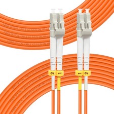 FLYPROFiber 30M LC to LC OM1 Multimode Fiber Patch Cable Jumper picture