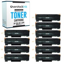 10-PK Replacement OSI 85A Combo Pack Toner Cartridges for HP LaserJet Pro M1132 picture