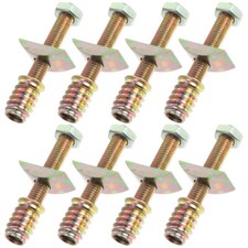 8 Sets Bed Replacement Parts Cabinet Connecting Fitting Screws Replacement Set picture
