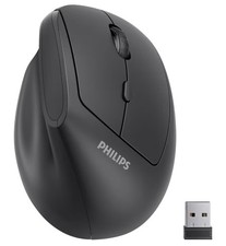 PHILIPS SPK7628 Ergonomic Mouse - Vertical Mouse 800/1200/1600 Adjustable B40 picture
