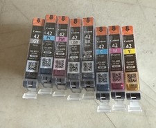 Canon Genuine CLI-42 Ink Cartridges (No Box Cartridges Sealed In Plastic) New picture