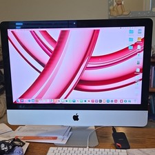 Apple iMac All-in-One Desktop macOS Silver Wi-Fi Camera USB Ethernet picture
