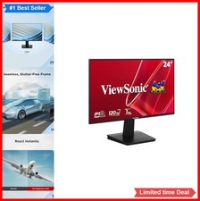 24 Inch LED Monitor 1080p IPS 120Hz HDMI VGA FreeSync Flicker Free Home Office picture
