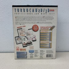 IMST Design TurboCAD 2D 3D Software Professional CAD AutoCAD NOS SEALEDWindows95 picture