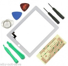 white Touch Screen Glass screen Digitizer Replacement for ipad 2 2nd a1395 A1397 picture