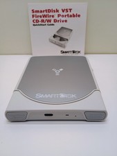 Vintage smartdisk VST Firewire Portable cd/r/w 8x8x24 picture
