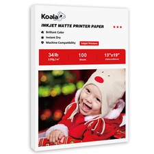 Koala Photo Paper 13X19 Matte 100 Sheets 34lb for Inkjet Epson Canon DIY Poster picture