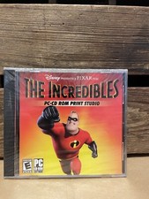 The Incredibles PC-CD ROM Disney Pixar New Sealed picture