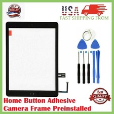 For iPad 6 6th Gen A1893 A1954 Touch Screen Digitizer Replacement + IC Black picture