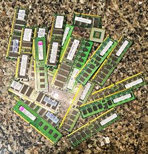 Mixed Lot Assorted Computer RAM Memory Modules - MPN 305957-041 picture