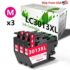 3P Compatible Brother LC3013 Ink Cartridge Magenta LC3013M for MFC-J491DW J497DW picture