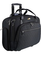 EMPSIGN Rolling Laptop Bag, 15.6 Inch Roller Briefcase with Wheel, Rolling Un... picture