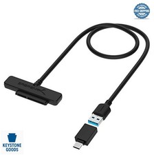USB 3.1 to SATA Adapter 2.5in SSD HDD Cable UASP 10Gbps Hot Swappable Tool Free picture