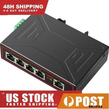 5 Port Industrial Ethernet Fast Switch Network Controller 10/100M TXI173 picture