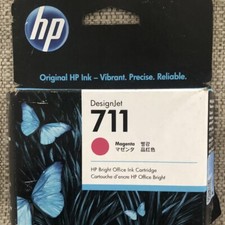 NEW & SEALED HP 711 DESIGN JET MAGENTA INK CARTRIDGE CZ131A -  picture