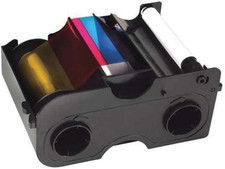 Fargo 45010 DTC1000 YMCKOK Color Ribbon Kit - 200 Prints picture